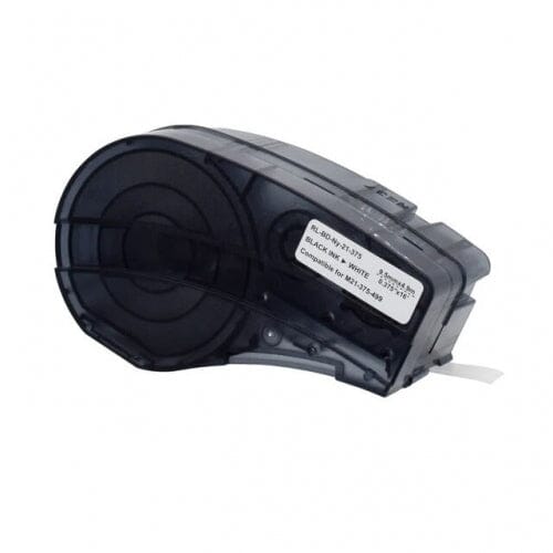 Brady B-499 Tape sort tekst på hvid – 9,53mm x 4,88m – Kompatible
