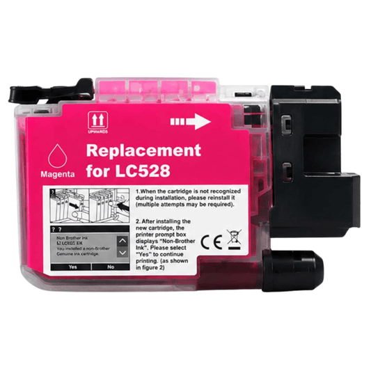 Brother LC528M Magenta printerpatron 53ml – LC-528 M – alternativ