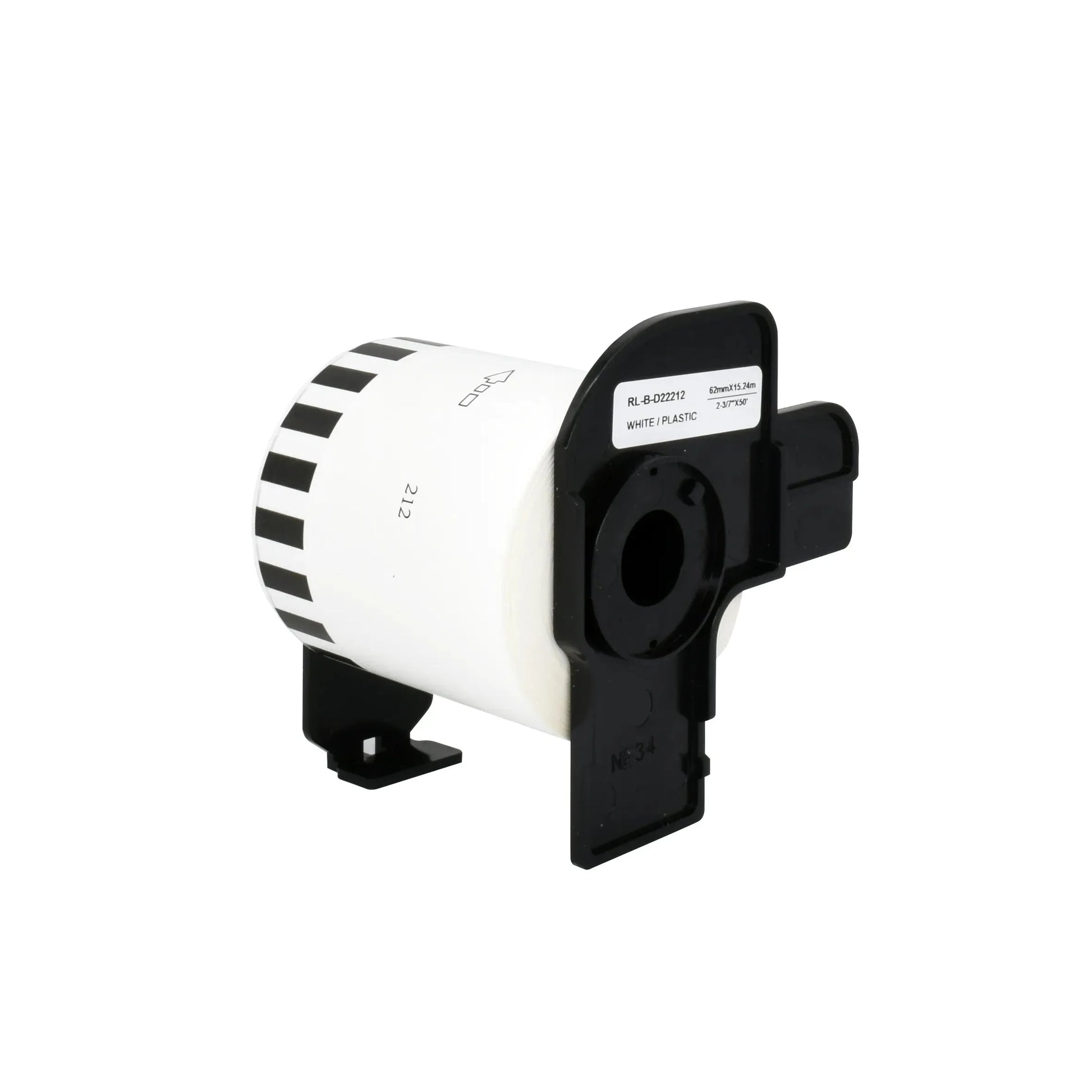 Brother DK22212 rulle etiketter, 62mm x 15.2m – Kompatibel – DK22212
