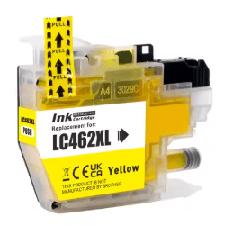 Brother LC462XLY yellow printerpatron 18ml – alternativ