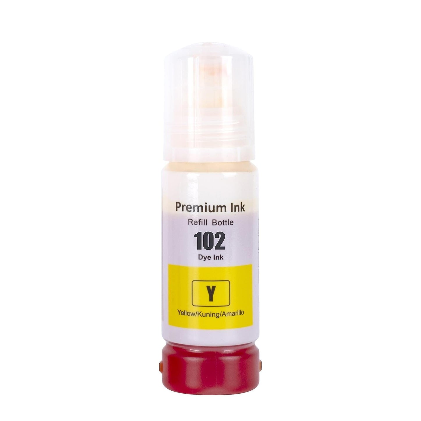 Epson 102 gul refill 70 ml C13T03R440 – alternativ