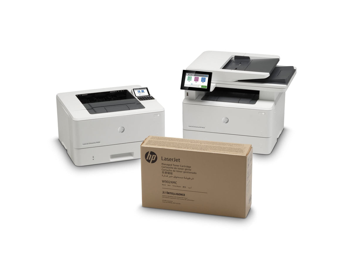 HP LaserJet Enterprise M406dn Sort/Hvid Laserprinter