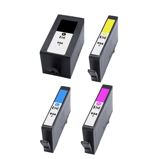 Pakke sæt HP 924e – 4 farver BK-C-M-Y – alternativ – 86 ml