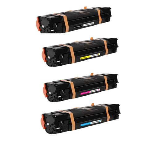 Sæt af Samsung CLT-506L 1x BK/C/M/Y 16.500 sider – kompatible