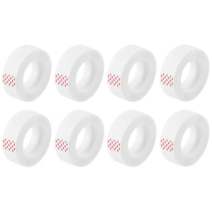 Tape Klar 8 stk - 19mm x 33 meter 50MIC