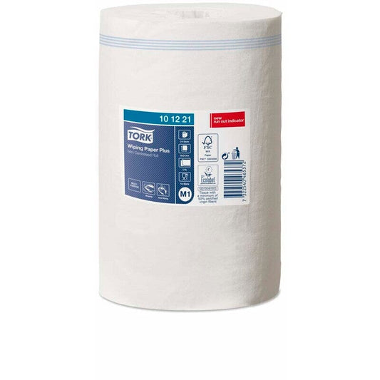 Tork Aftørringspapir Plus | 101221 | Centerfeed | Refill, 11 ruller