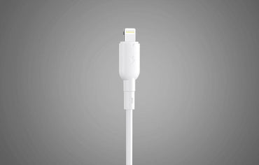 USB til Lightning kabel - Hvid - 1 meter - 3A