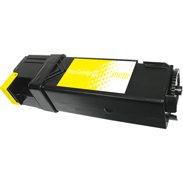 Xerox Phaser 6125 yellow toner 1.000 sider 106R01333 – Kompatibel